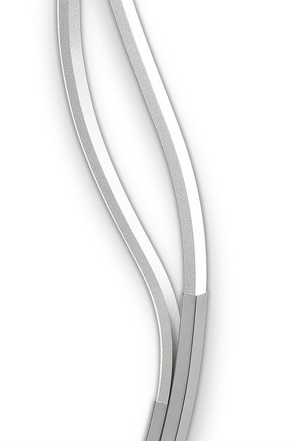 Mantra M6110 Corinto Table Lamp 84cm, 12W LED, 3000k, 960lm, Silver Chrome, Touch Dimmer, 3yrs Warranty
