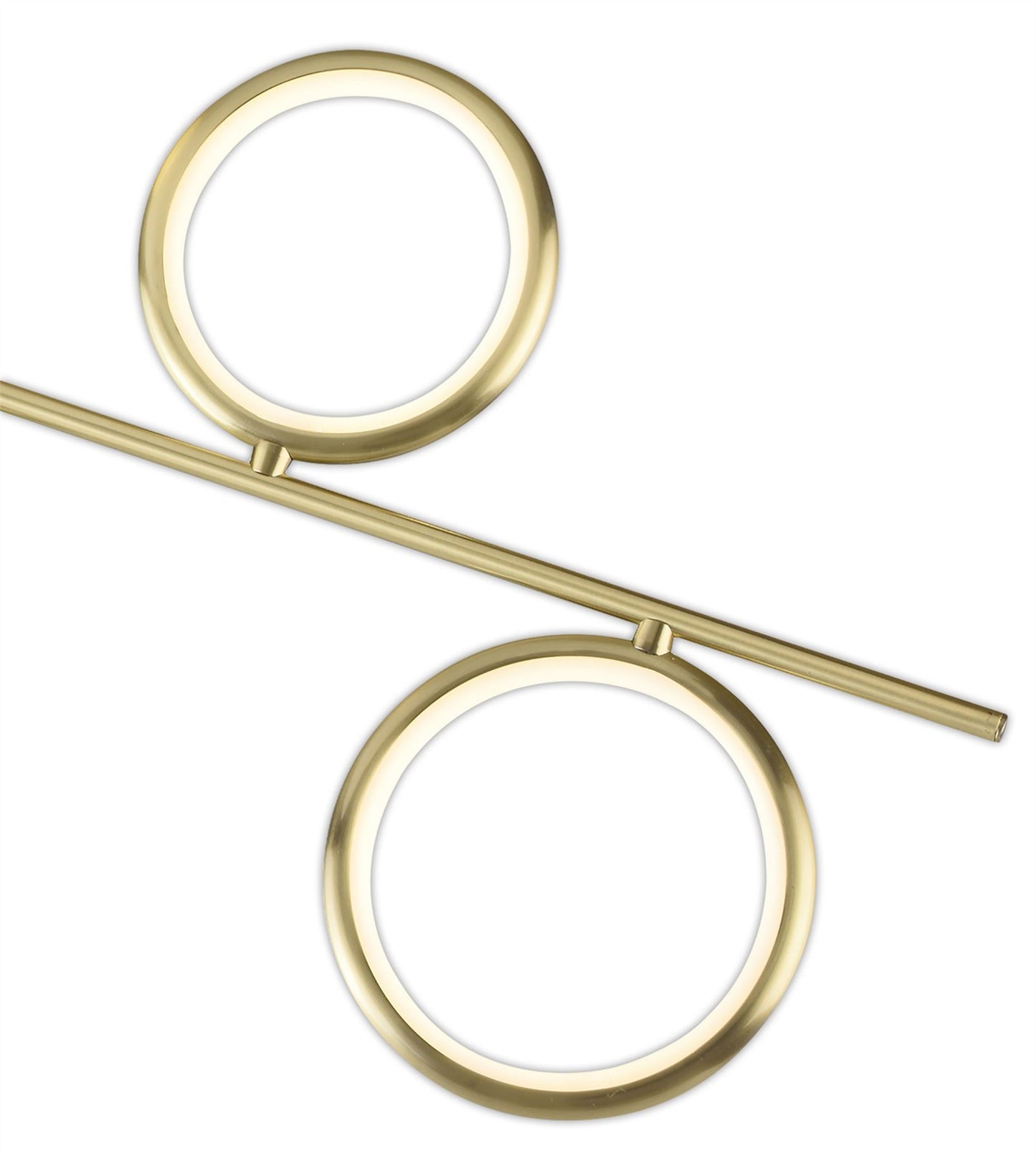 Mantra Olimpia Ceiling Light, 42W LED, 3000K, 3150lm, IP20, Satin Gold, 3yrs Warranty