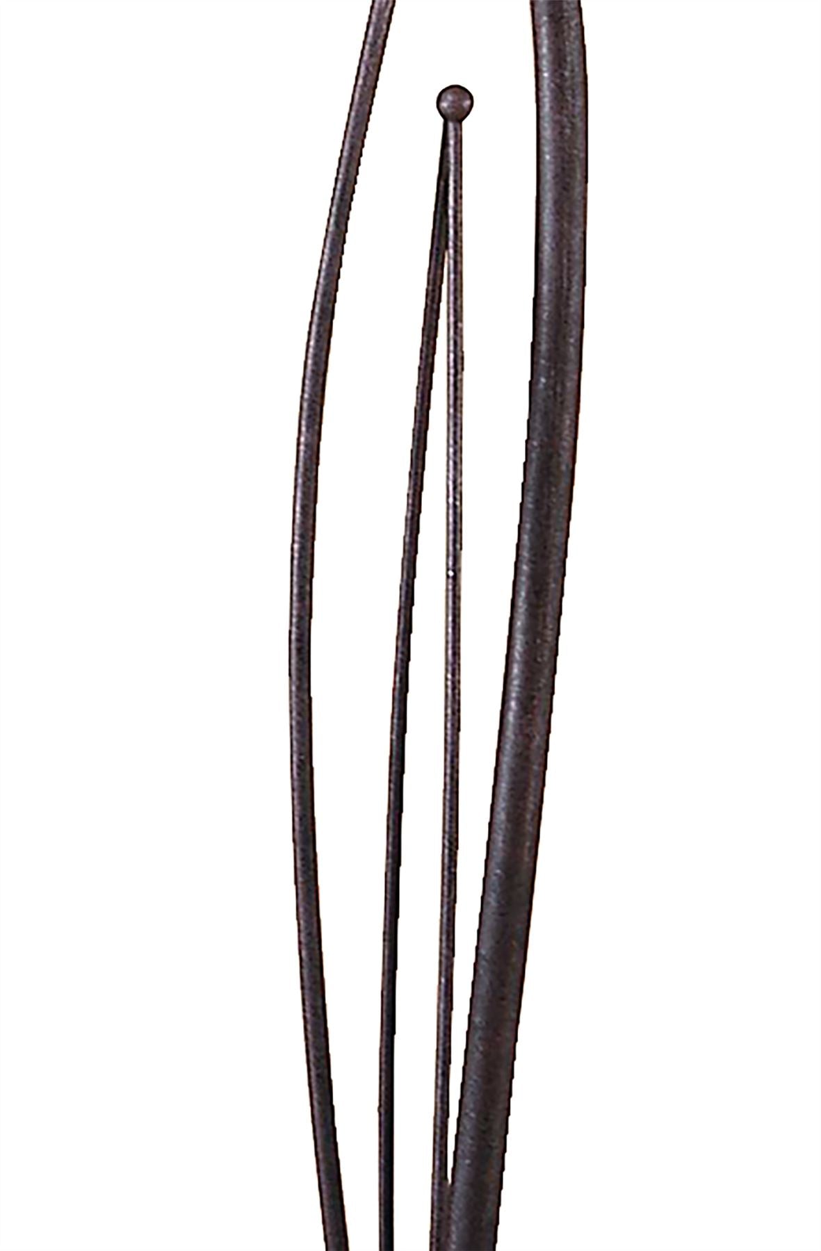 Mantra (0008 006) Estilo Floor Lamp 2 Light E14, Brown/Black Oxide
