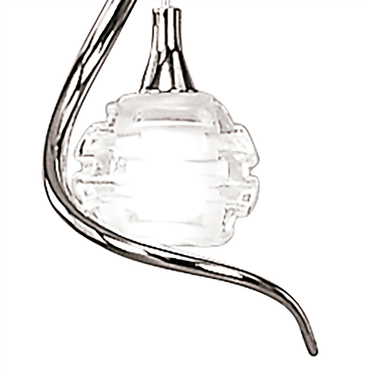Mantra M0084 Dali Pendant 1 Light G9, Polished Chrome
