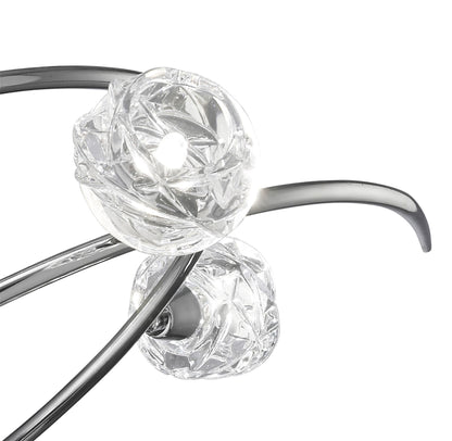 Mantra M3941 Maremagnum Ceiling 6 Light G9, Polished Chrome