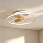 Ocean 78cm 60W LED Dimmable Ceiling Light With Built-In 35W DC Reversible Fan, Wood, 4200lm, 5yrs Warranty