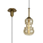 Mantra Sonata Pendant 22cm Round, 1 x E27, Bronze