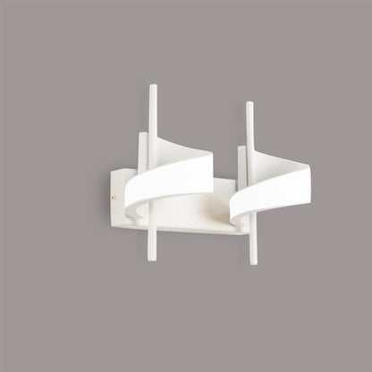 Mantra Tsunami 2 Light Spiral Wall Light, 24W LED, 3000K, 1800lm, Sand White, 3yrs Warranty