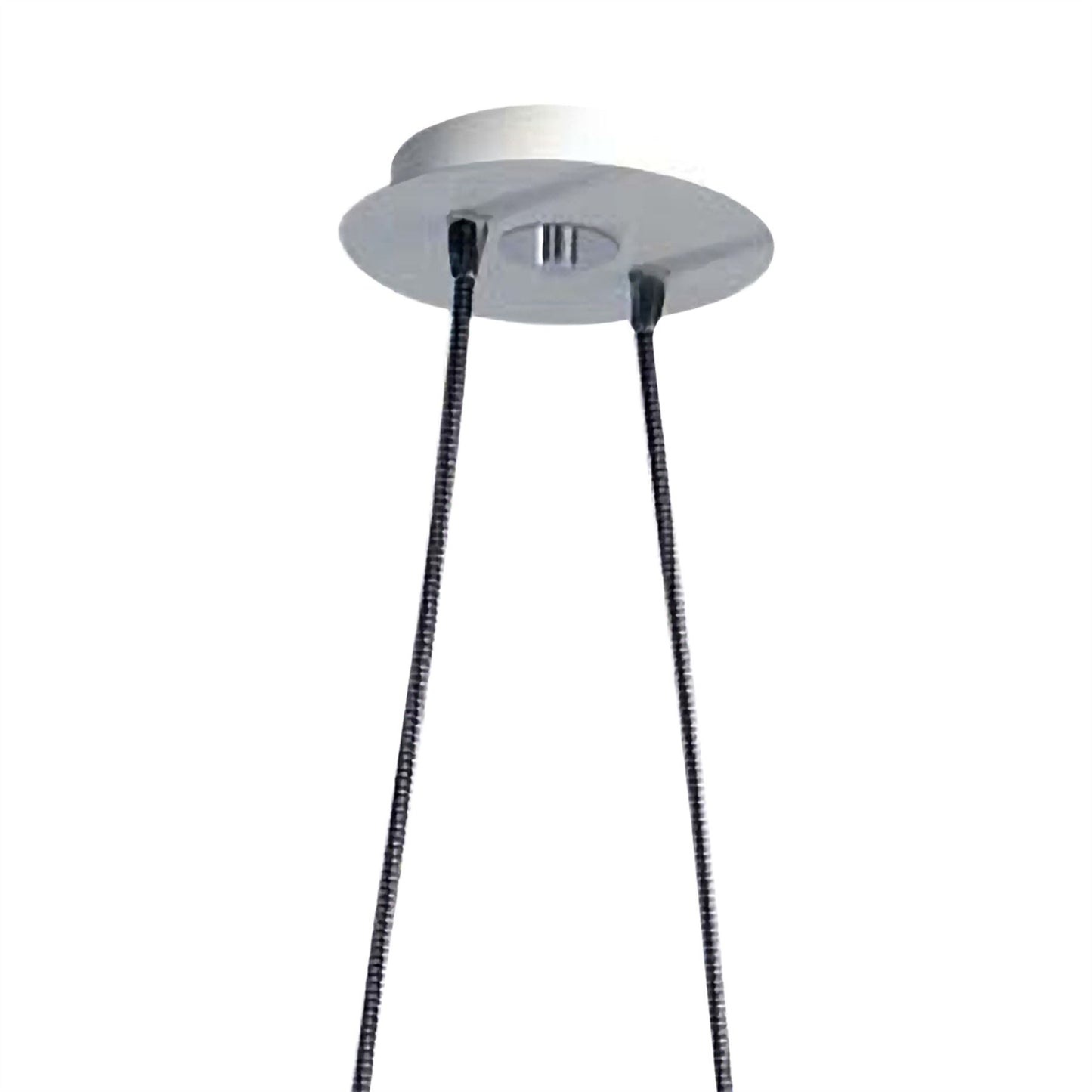 Mantra M5306 Habana Linear Pendant 2 Light with Adjustable Body WITHOUT SHADE E27, Matt White/Polished Chrome