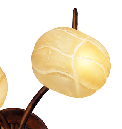 Mantra (0038 005) Wave Wall Light 2 Light G9, Rustic Gold
