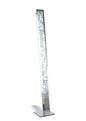 Mantra Euphoria Floor Lamp 2 Light T5, Polished Chrome/Opal White Glass, NOT LED/CFL Compatible