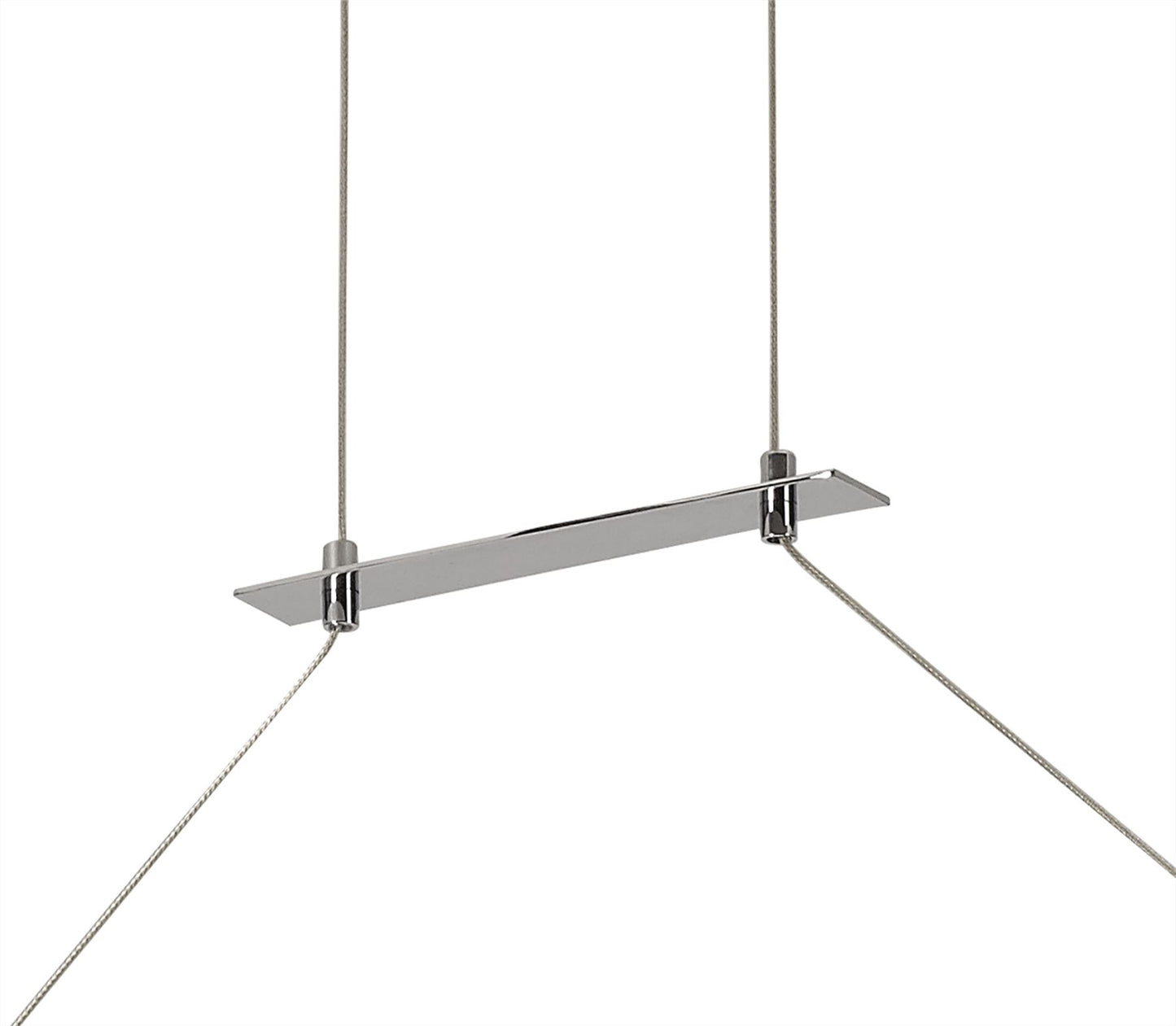 Mantra Sahara II Linear Pendant, 40W LED, 3000K, 3000lm, IP20, Chrome, 3yrs Warranty