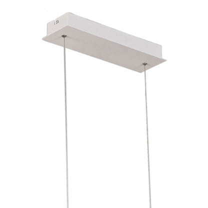 Mantra Kitesurf Loop Under Linear Pendant, 30W LED, 3000K, 2400lm, White, 3yrs Warranty