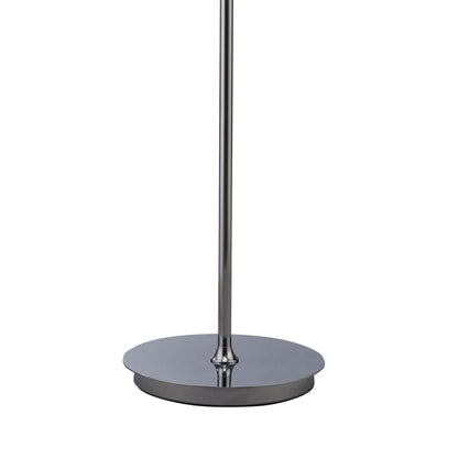 Diyas Savanna Floor Lamp 3 Light G9 Polished Chrome/Crystal, NOT LED/CFL Compatible