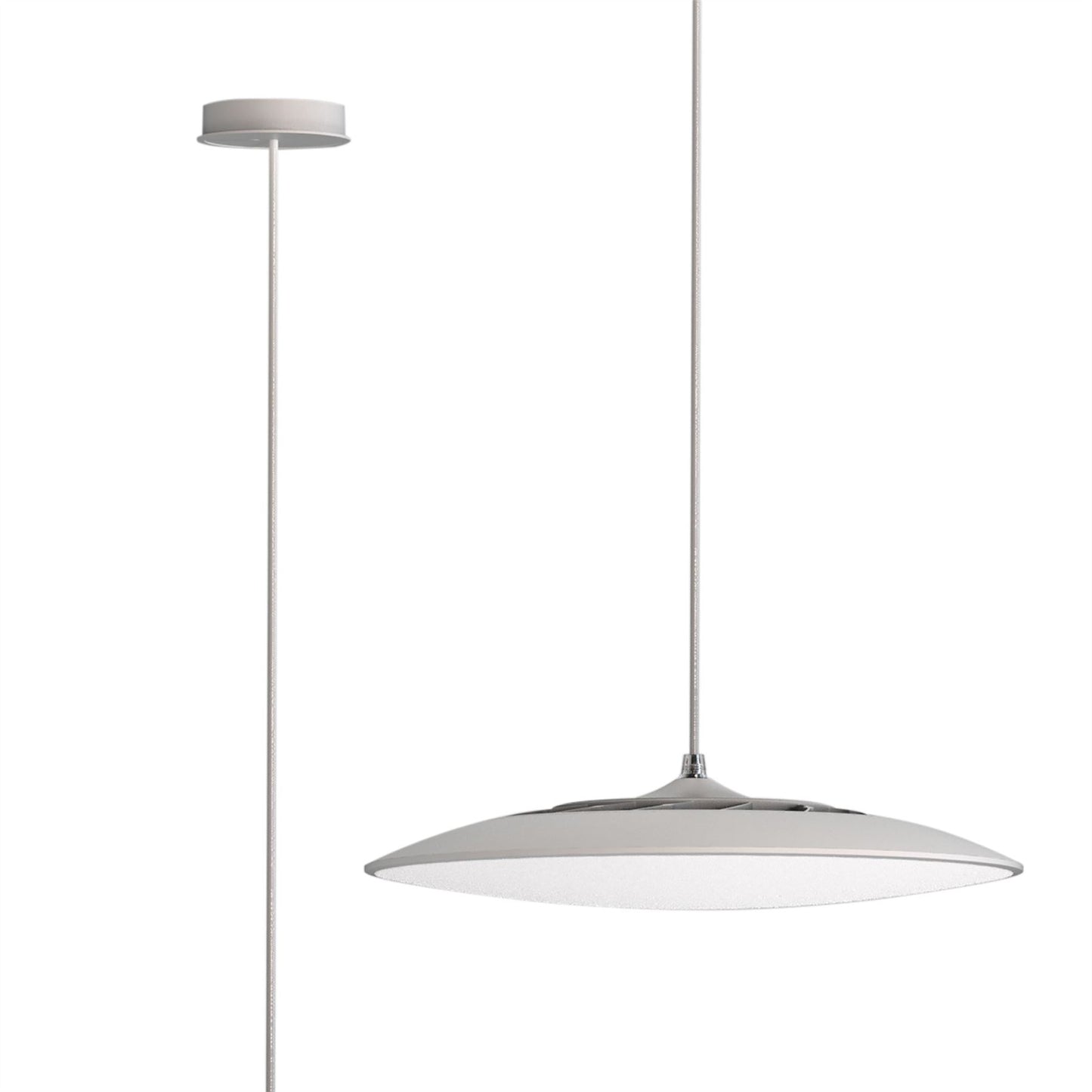 Mantra Slim Filippo Spot Light 4 Light LED Square 20W 3000K, 1750lm, Matt White/Polished Chrome, 3yrs Warranty