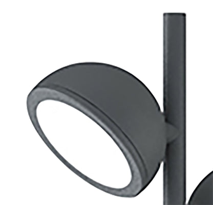 Mantra Everest Tall Post, 2 x GX53 (Max 10W, Not Included), IP65, Anthracite, 2yrs Warranty Exterior