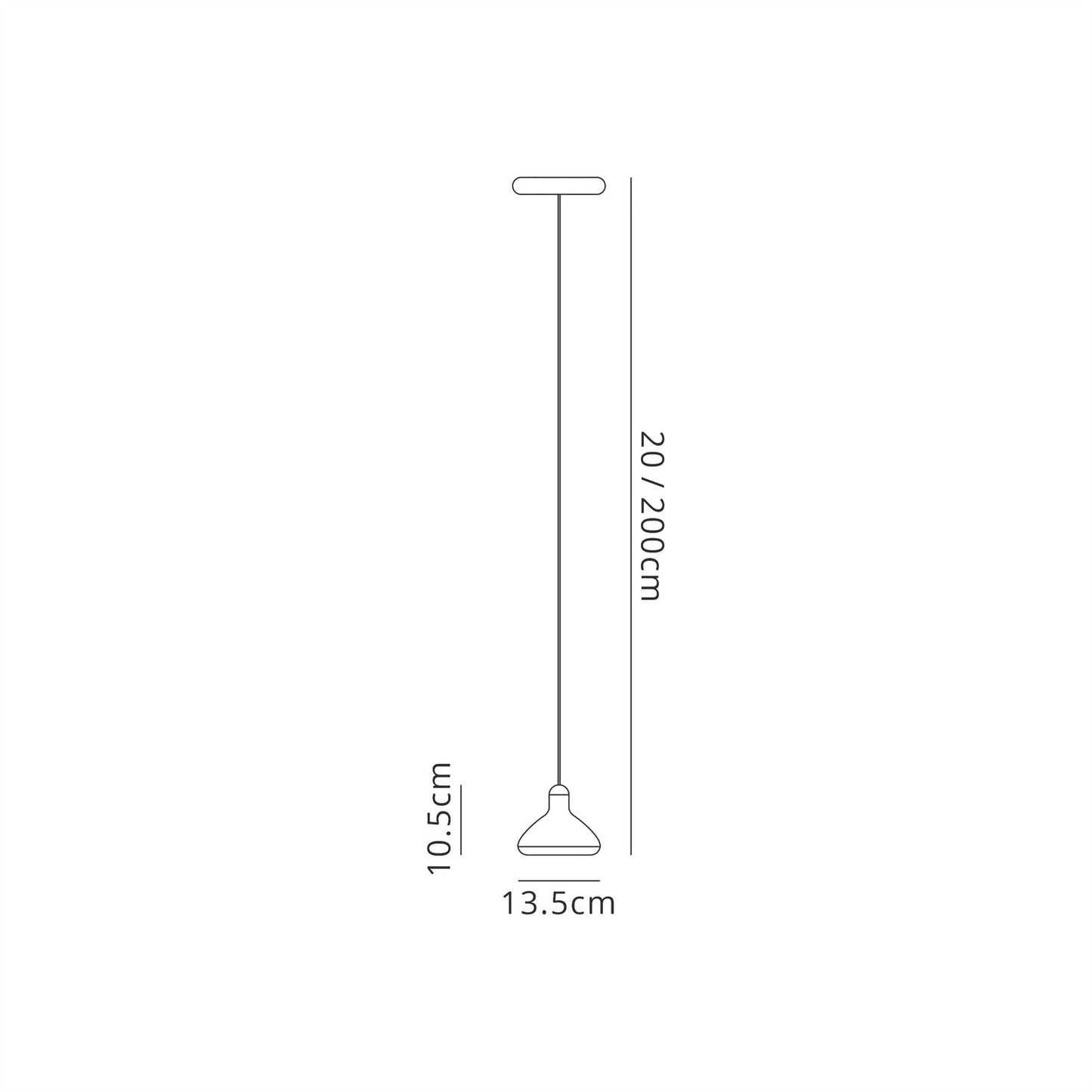 Mantra Fusion Sirio 13.5cm 1 Light Pendant, 8W LED, 3000K, 590lm, Black, 3yrs Warranty