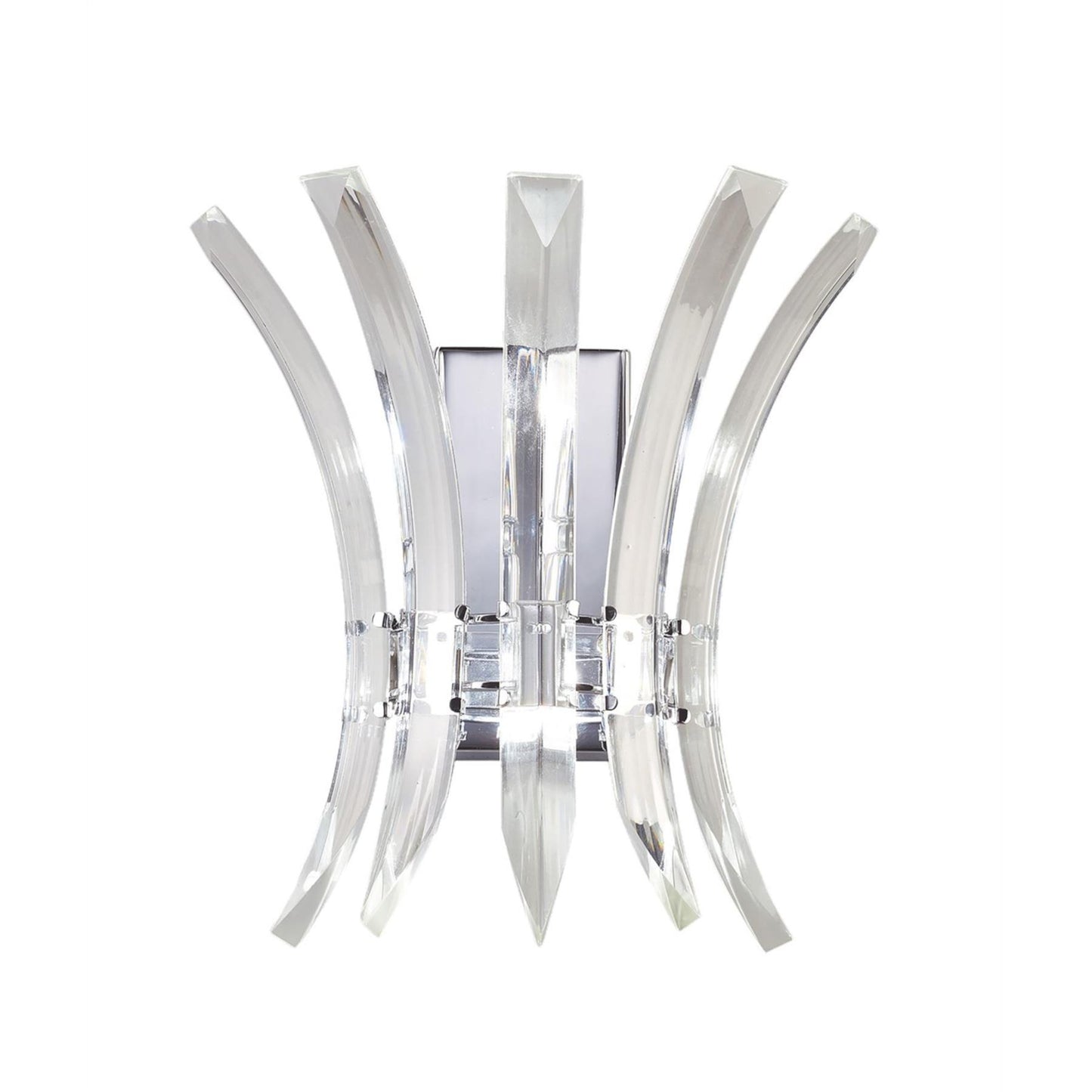 Diyas Sinclair Wall Light 2 Light G9 Polished Chrome