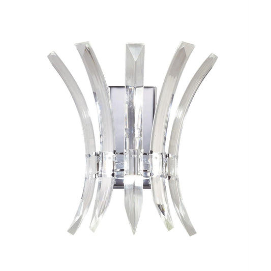 Diyas Sinclair Wall Light 2 Light G9 Polished Chrome