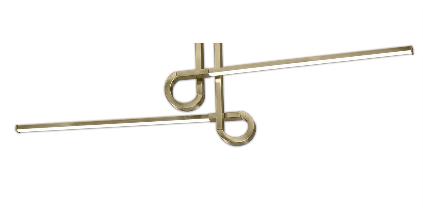 Mantra M6127 Cinto Ceiling 20W LED, 3000K, 1600lm, Antique Brass, 3yrs Warranty - M6127 Ceiling