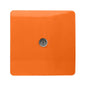 Trendi Artistic Modern Glossy Tactile TV Socket Orange