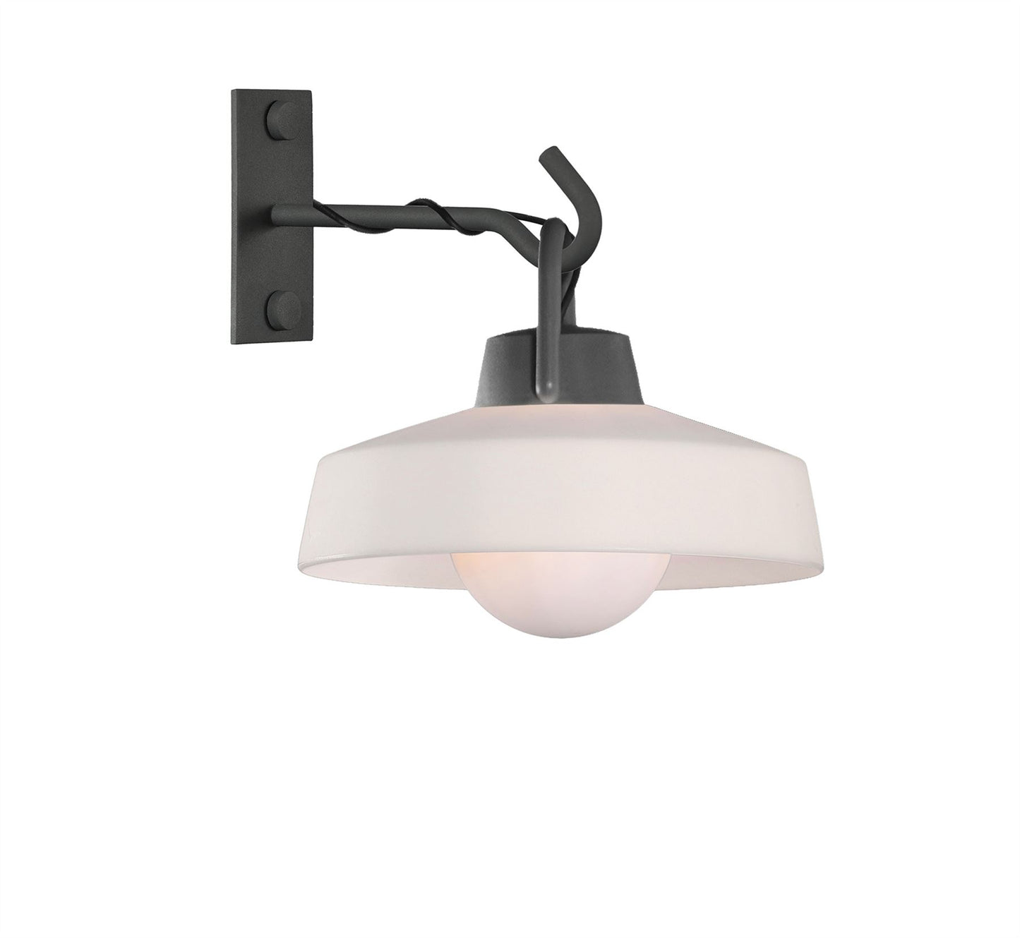 Mantra Fusion Kinke Hook Plate Anthracite, 2yrs Warranty Exterior