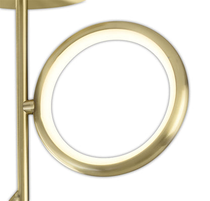 Mantra Olimpia Ceiling Light, 36W LED, 3000K, 2700lm, IP20, Satin Gold, 3yrs Warranty