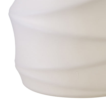 Mantra Bambu Short Pot No Light Outdoor, Opal White
