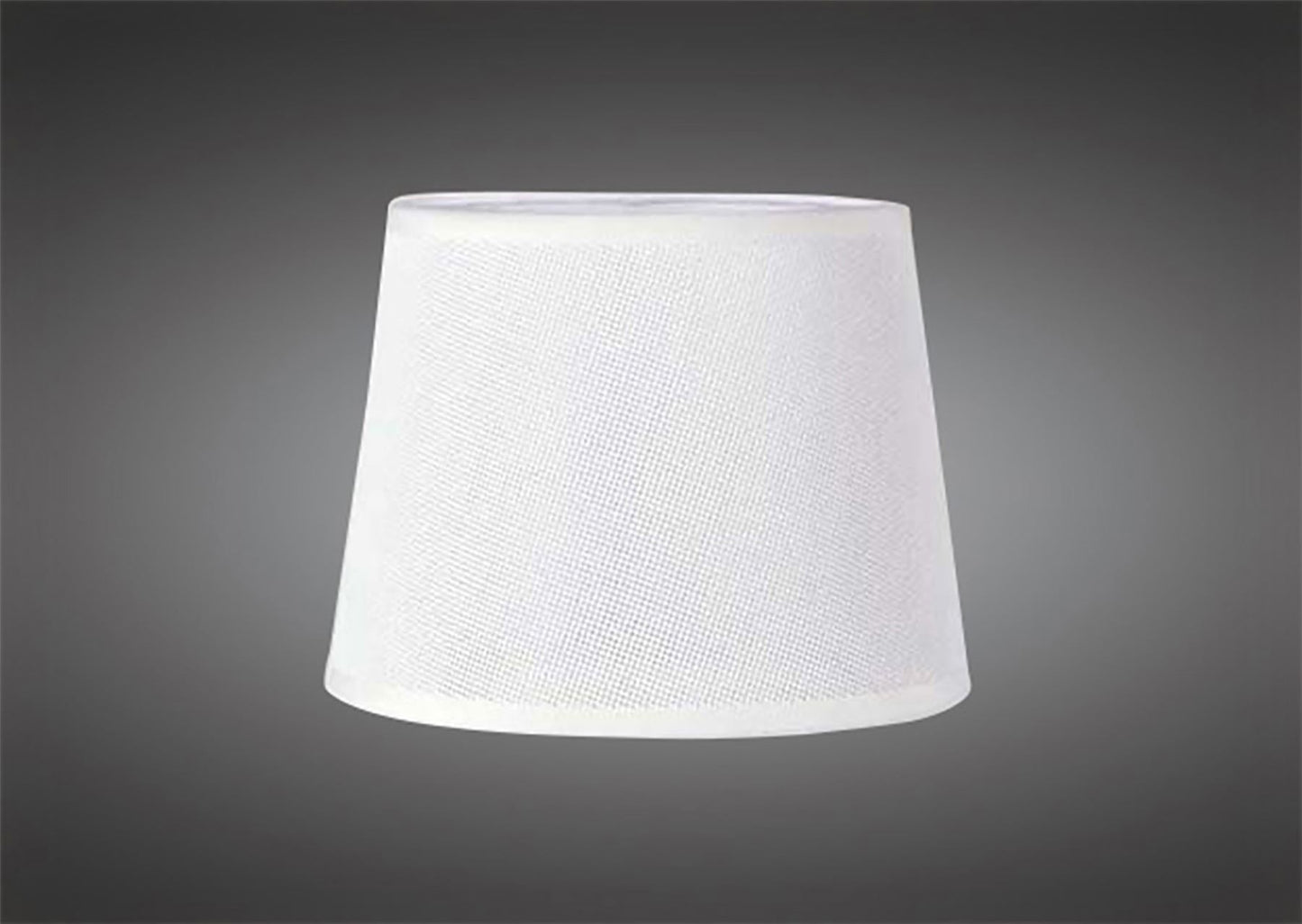 Mantra M5322 Habana White Round Shade 210/240mm x 165mm, Suitable for Table Lamps