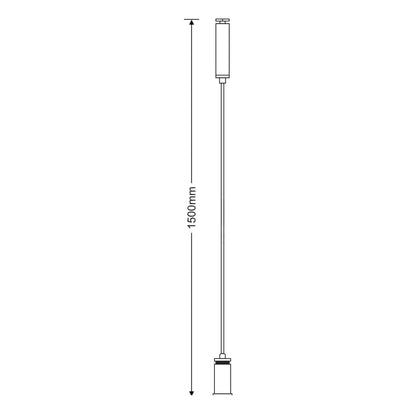 Dlux Lin & Lungo & Tubo Lin/Lungo/Tubo (2pcs) 1.5m Silver Universal Suspension Wire Kit, 3yrs Warranty Profiles