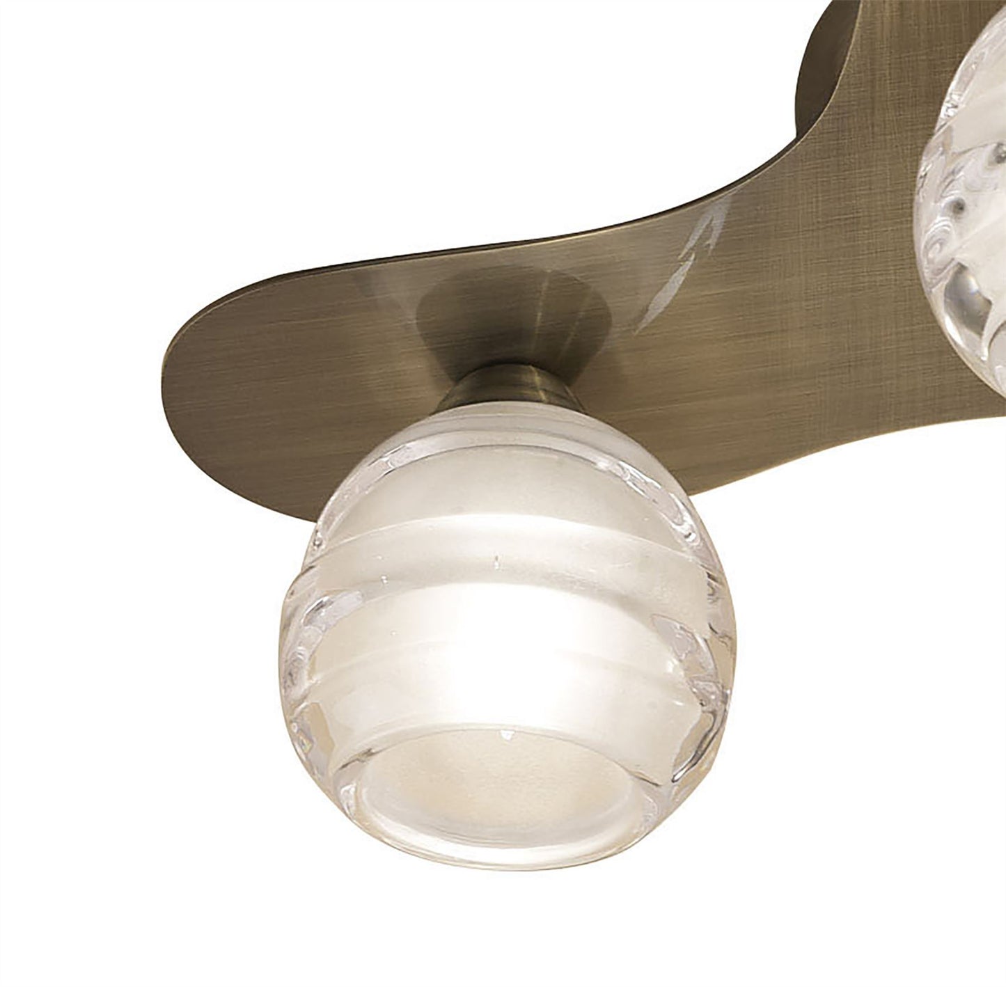 Mantra M1828 Loop Ceiling 3 Light G9 ECO, Antique Brass