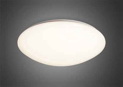 Mantra Fusion M3671 Zero Ceiling/Wall 28W LED Large 3000K, 2800lm, White Acrylic, 3yrs Warranty - M3671 Ceiling