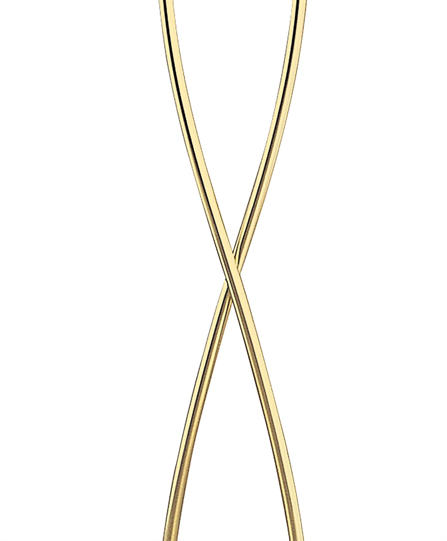 Mantra Dali Floor Lamp 2 Light G9, Polished Brass, NOT LED/CFL Compatible