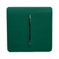 Trendi Artistic Modern Glossy Tactile Auto Retractive Door Bell Switch Dark Green