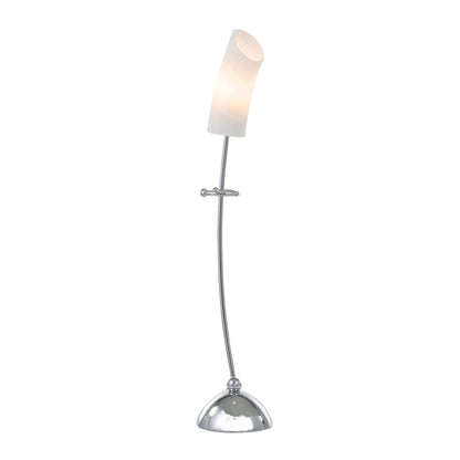 Diyas Lucia Table Lamp with In-Line Switch 1 Light G9 Polished Chrome/Frosted Glass
