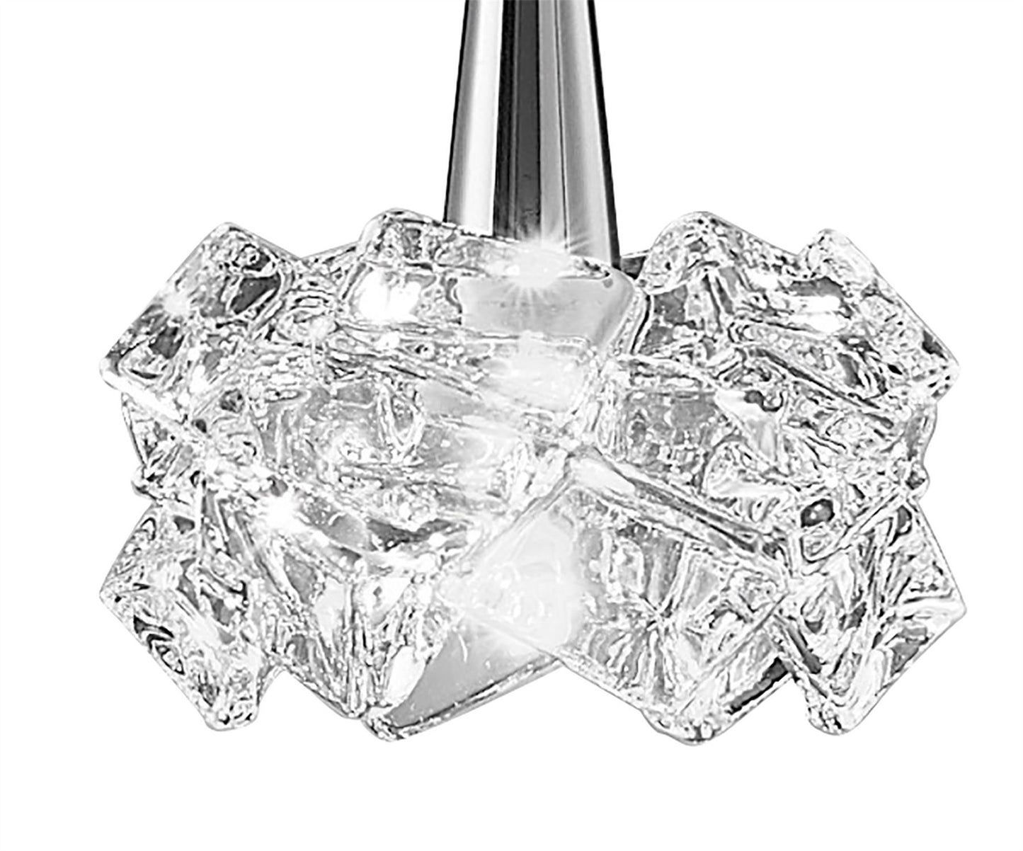 Mantra M3952 Artic Pendant 3 Light G9 Round, Polished Chrome