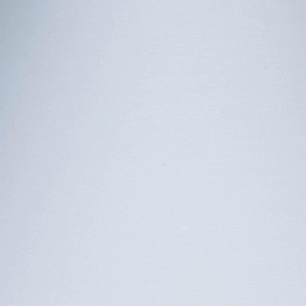 Oaks Lighting S501/8 Cotton Coolie Lampshade 200mm - Reversable Gimbal Light Shade - White