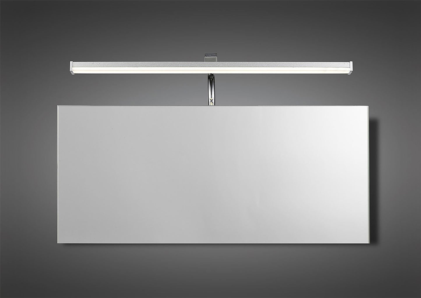 Mantra M5085 Sisley Wall Light 7W LED Chrome IP44 4000K, 420lm, Silver/Frosted Acrylic/Polished Chrome, 3yrs Warranty