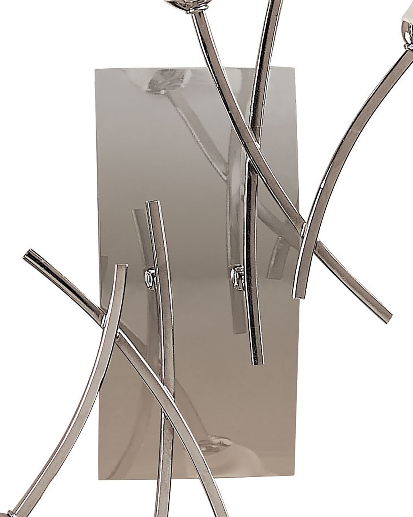 Mantra Pietra Ceiling/Wall Switched 6 Light G9, Polished Chrome