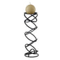 Diyas Home (DH) Zodiac Candle Holder 35cm Black Art
