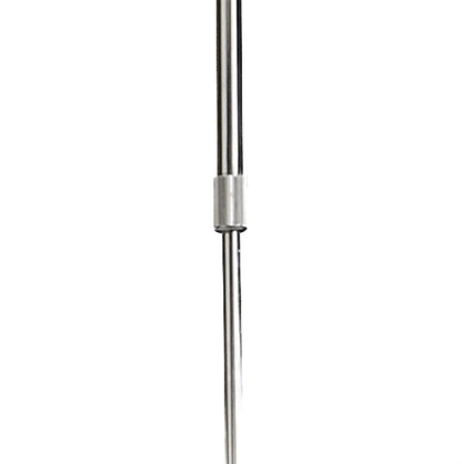 Mantra Lupin Linear Pendant 2 Light E27 Line Large, Gloss White, White Acrylic, Polished Chrome, CFL Lamps INCLUDED