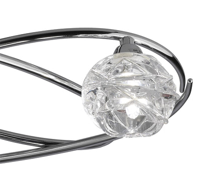 Mantra M3944 Maremagnum Ceiling 3 Light G9, Polished Chrome