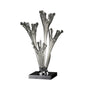 Diyas Love Table Lamp 3 Light G4 Polished Chrome/White Glass, NOT LED/CFL Compatible