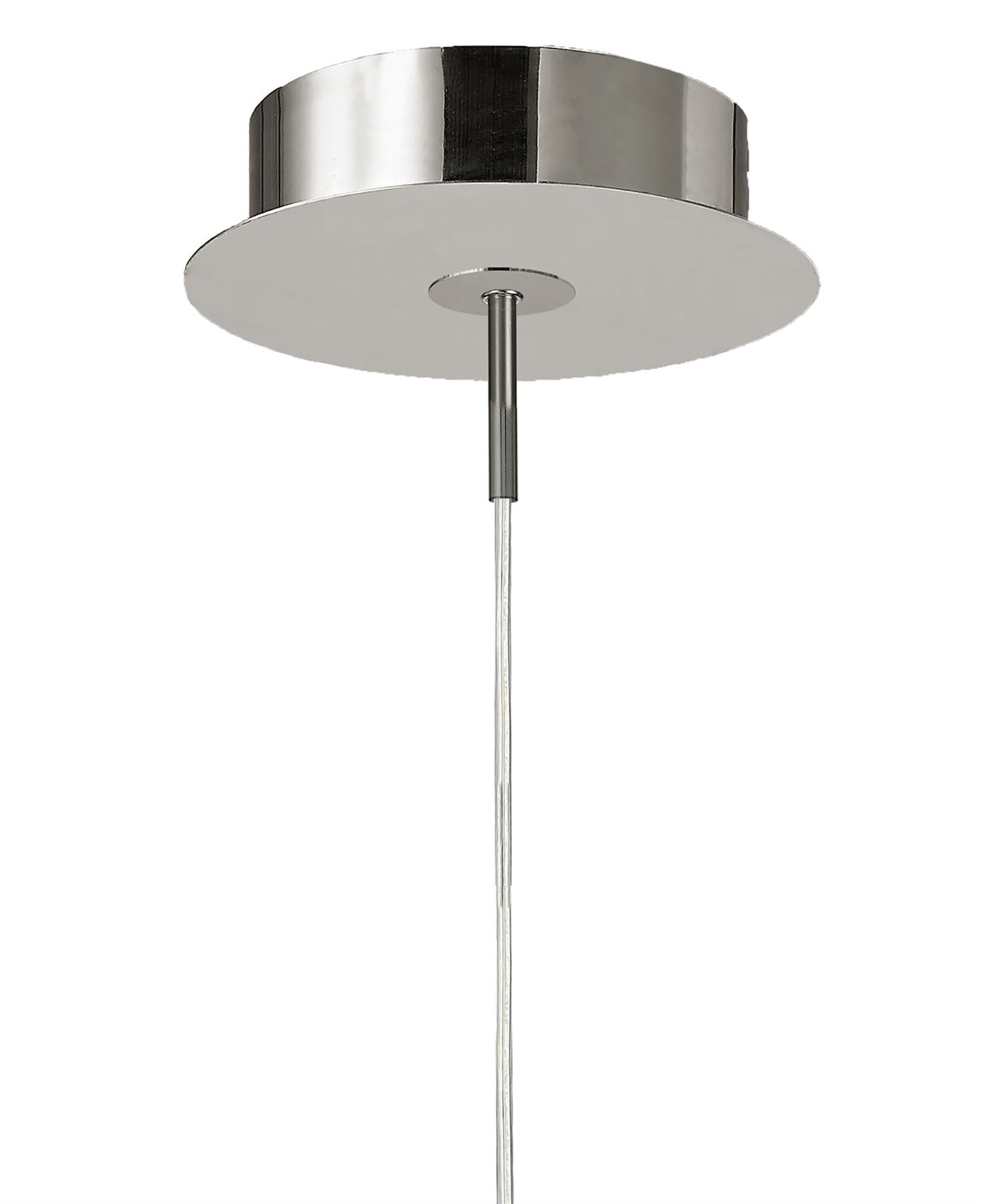 Mantra M5912 Aire LED Pendant 69cm Round 42W 3000K, 3700lm, Dimmable Silver/Frosted Acrylic/Polished Chrome, 3yrs Warranty