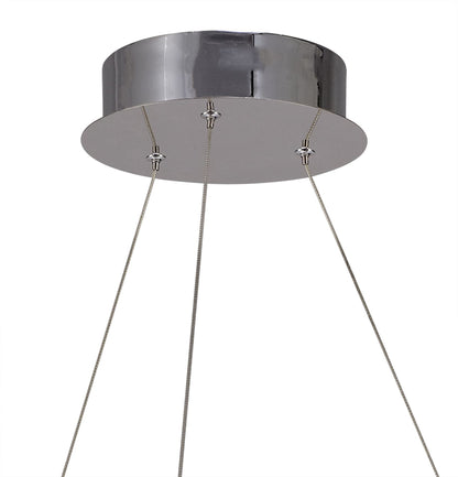 Mantra Infinity II 73cm Ceiling Light, 60W LED, 3000K, 4500lm, IP20, Chrome, 3yrs Warranty