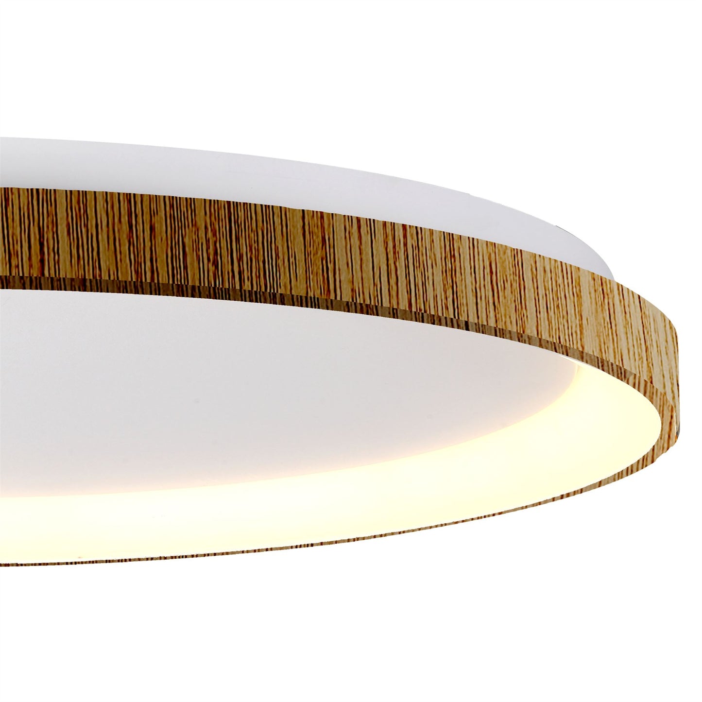 Mantra Fusion Niseko Ring Ceiling 90cm 78W LED, 3000K, 6200lm, Wood, 3yrs Warranty Ceiling