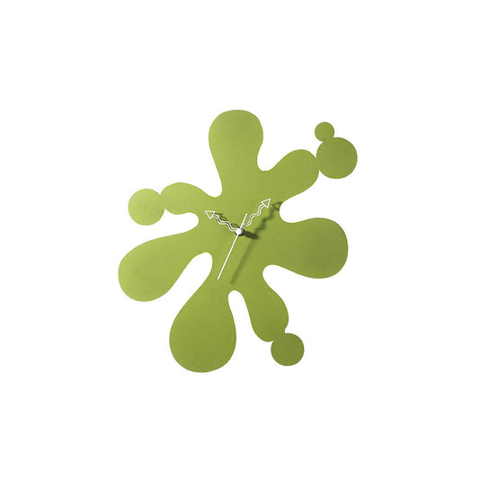 Diyas Home (DH) Infinity Splat Clock Green Wall