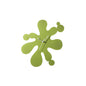 Diyas Home (DH) Infinity Splat Clock Green Wall