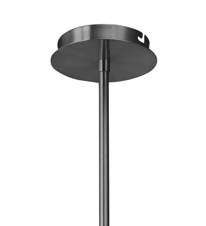 Mantra M3750 Iku Telescopic Semi Flush Convertible 6 Light G9, Satin Nickel