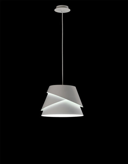 Mantra M5862 Alboran Pendant Small 1x40W (No Inc), Alumimium/ Iron