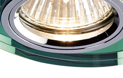 Diyas Crystal Downlights Crystal Downlight Oval Rim Only Spectrum, IL30800 REQUIRED TO COMPLETE THE ITEM, Cut Out: 62mm