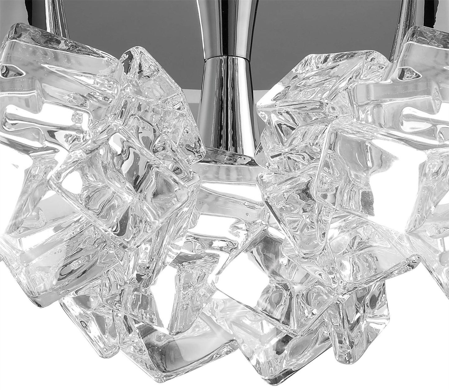 Mantra M3965 Artic Ceiling 3 Light E27 Round Large, Polished Chrome
