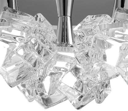 Mantra M3965 Artic Ceiling 3 Light E27 Round Large, Polished Chrome