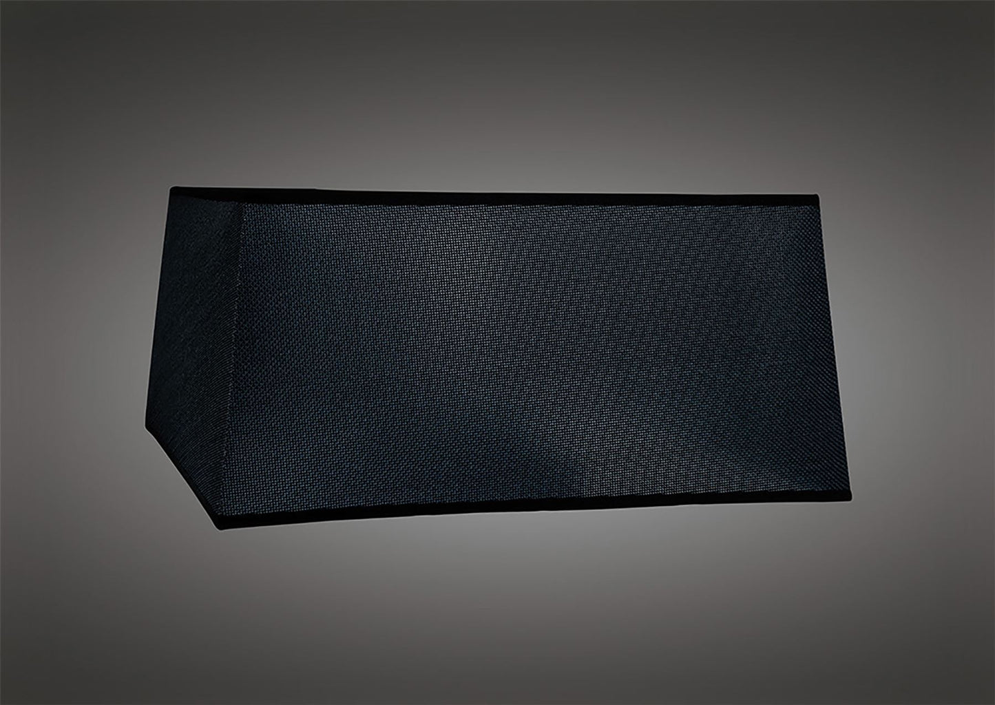 Mantra Habana Black Square Shade, 450/450x215mm, Suitable for Floor Lamps